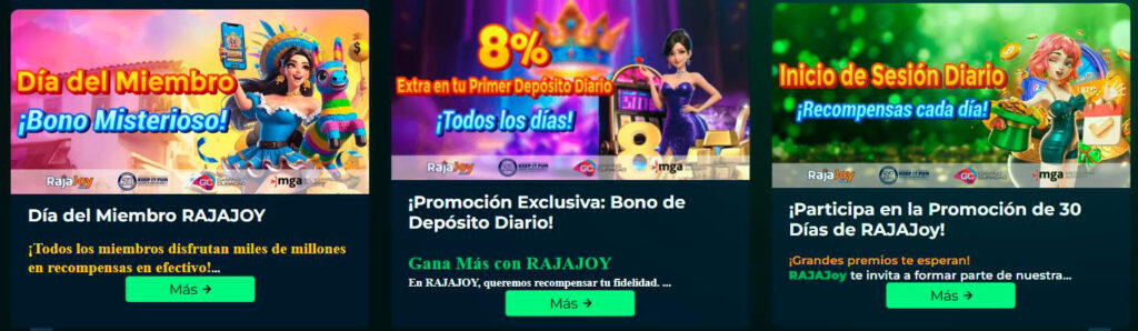 Bono Rajajoy Casino